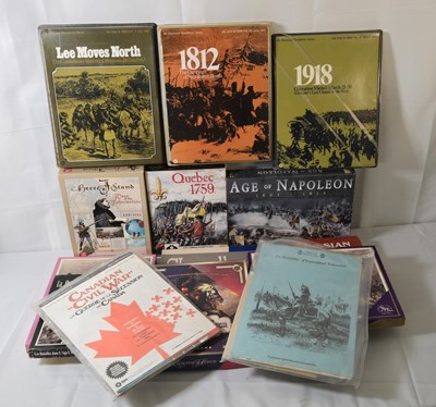 Lot 603 - A group of Historical RPG Board Games...