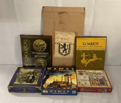 Lot 589 - A group of ancient history strategy RPG Board...