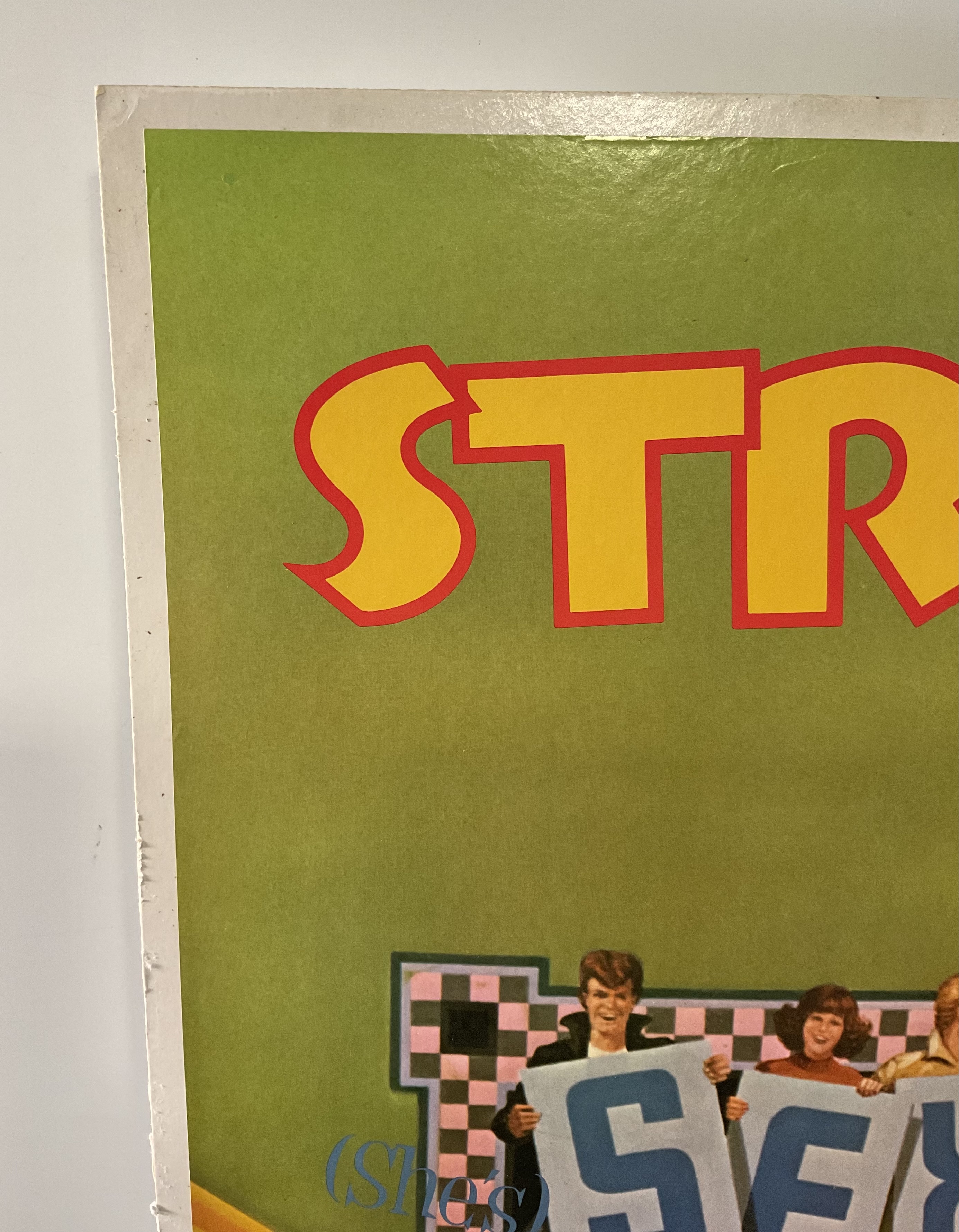 Lot 461 - STRAY CATS advertising poster for the 1983