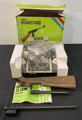 Lot 650 - A boxed ADMAN GRANDSTAND MODEL 500 colour TV...