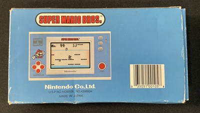 Lot 663 - SUPER MARIO BROS Game and Watch Nintendo...