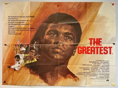 Lot 209 - THE GREATEST (1977) UK Quad film poster for...