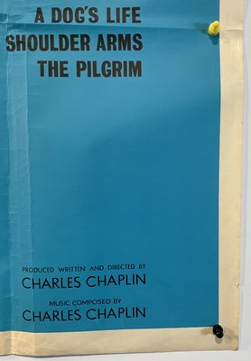 Lot 40 - THE CHAPLIN REVIEW (1959) UK Quad film poster,...