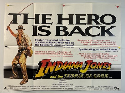 Lot 138 - INDIANA JONES AND THE TEMPLE OF DOOM (1984) UK...