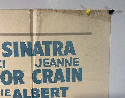 Lot 61 - THE JOKER IS WILD (1957) UK Quad film poster,...
