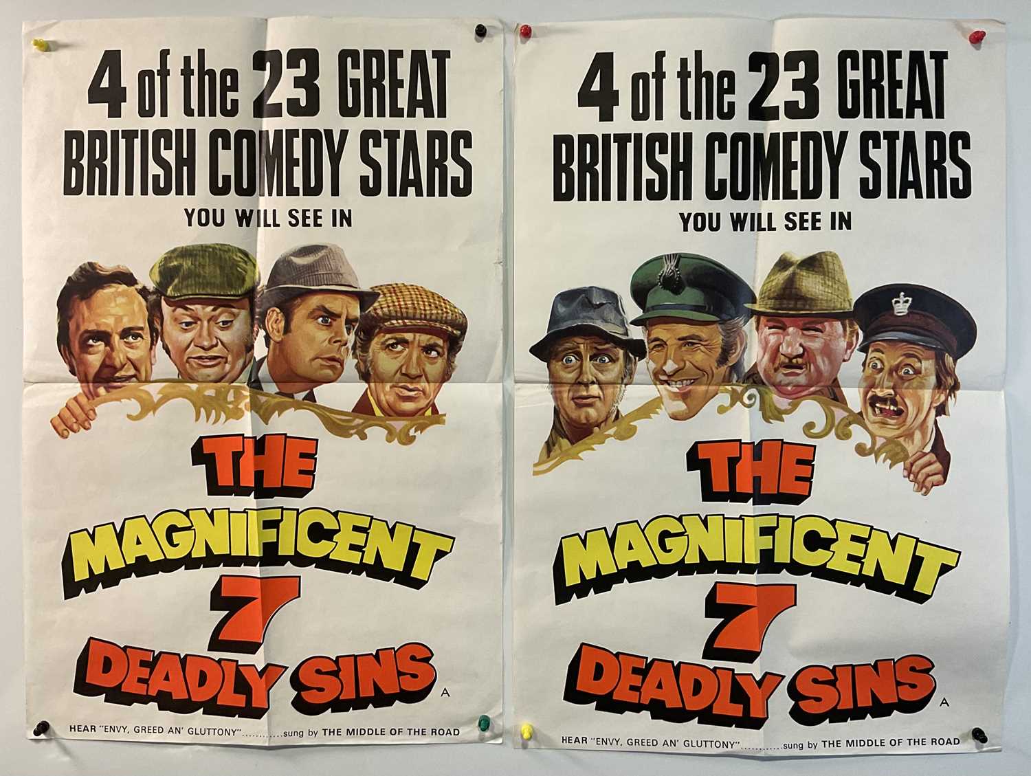 Lot 42 - THE MAGNIFICENT SEVEN DEADLY SINS (1971) A...