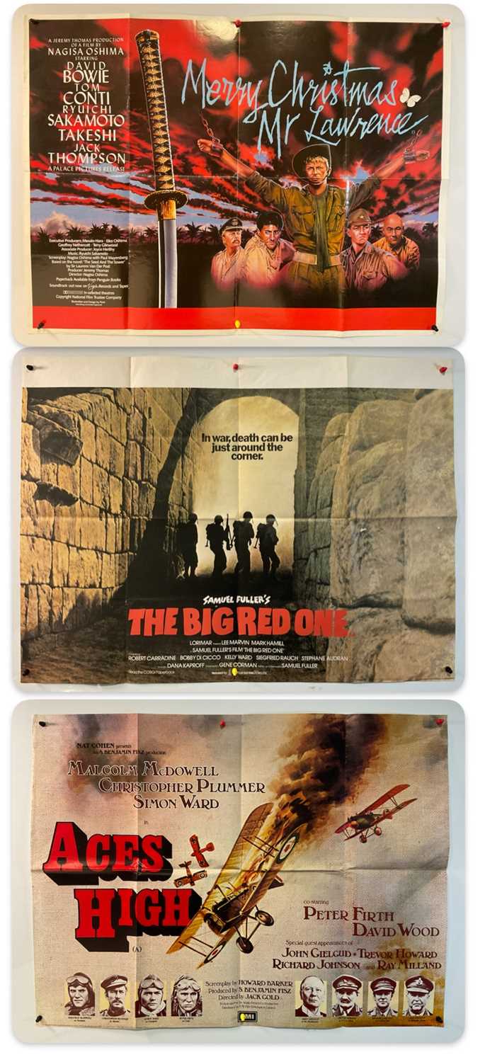 Lot 262 - A triple alliance of War movie posters...