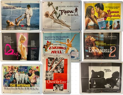 Lot 294 - A group of sexploitation and sex comedy film...