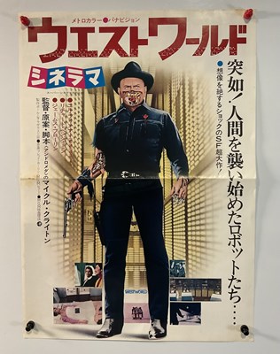 Lot 346 - WESTWORLD (1973) Japanese press sheet / film...