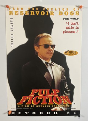 Lot 27 - PULP FICTION (1994) A set of four teaser movie...