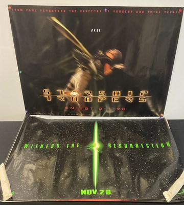 Lot 353 - A group of sci-fi UK Quad film posters...
