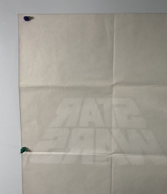 Lot 832 - STAR WARS (1977) Pre-Oscars UK Quad film...