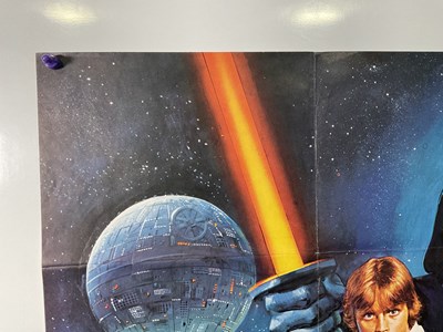 Lot 832 - STAR WARS (1977) Pre-Oscars UK Quad film...