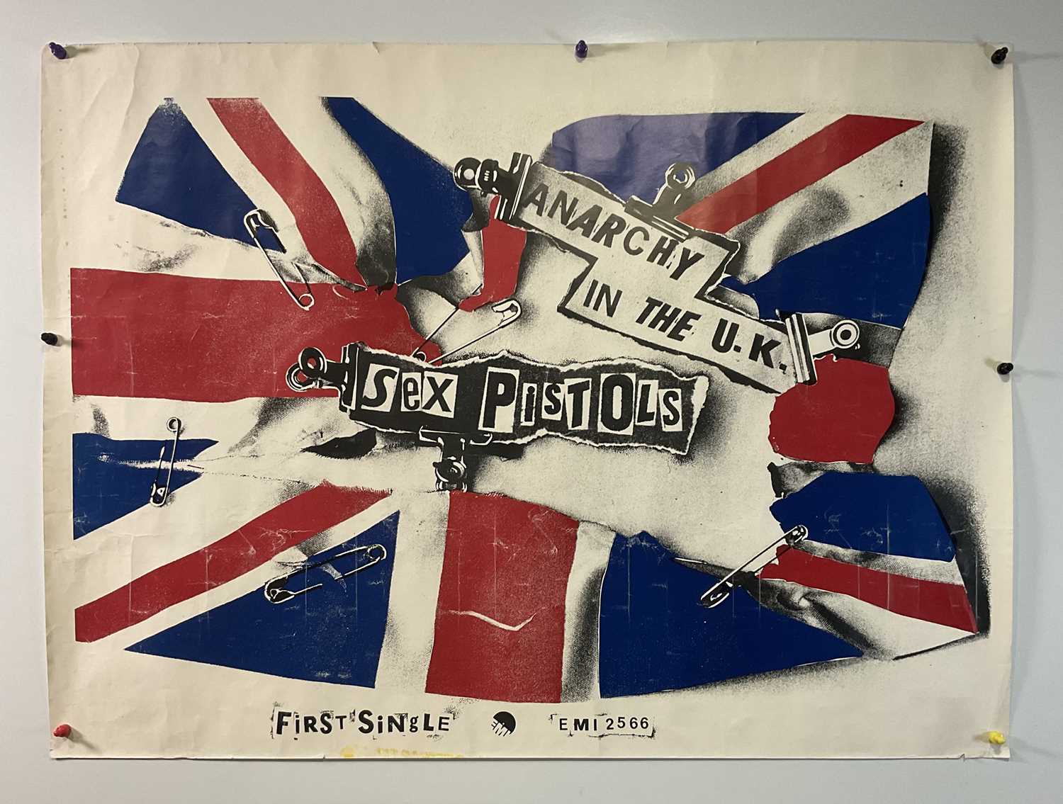 Lot 478 - THE SEX PISTOLS - ANARCHY IN THE UK (1976), an...