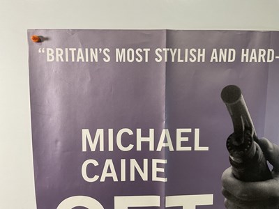 Lot 15 - GET CARTER (1977) BFI UK Quad 2000 film poster...