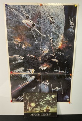 Lot 818 - STAR WARS (1977) original film brochure...