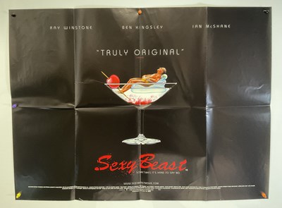 Lot 4 - SEXY BEAST (2000) UK Quad film poster for the...