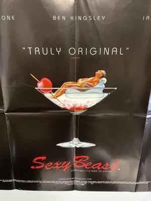 Lot 4 - SEXY BEAST (2000) UK Quad film poster for the...