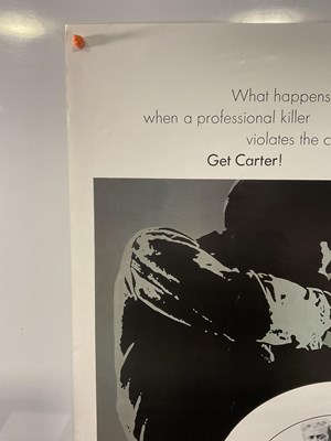 Lot 14 - GET CARTER (1971) commercial US one sheet...