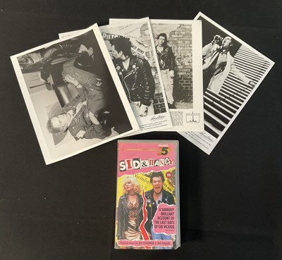 Lot 476 - SID AND NANCY (1986) A group of collectibles...
