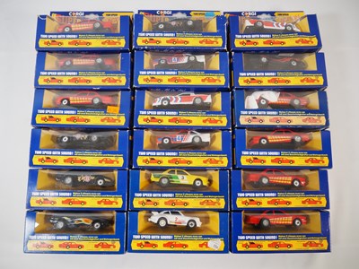 Lot 6 - A group of CORGI diecast cars from the 'Super...