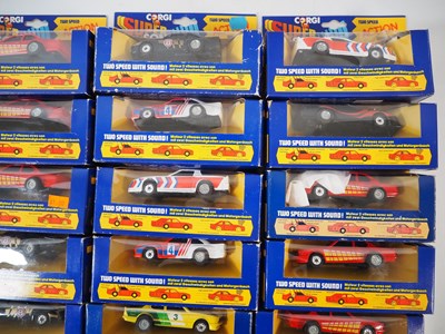 Lot 6 - A group of CORGI diecast cars from the 'Super...