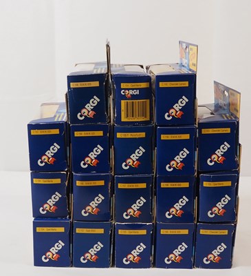 Lot 6 - A group of CORGI diecast cars from the 'Super...