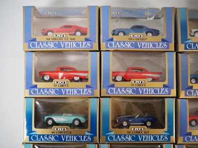 Lot 10 - A group of ERTL diecast American outline cars...