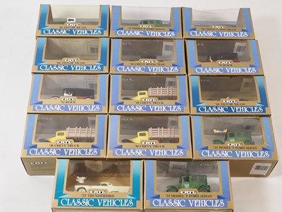 Lot 11 - A group of ERTL diecast American outline cars...