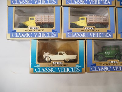 Lot 11 - A group of ERTL diecast American outline cars...