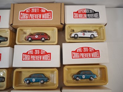 Lot 12 - A group of CORGI 'Preview Models' issued in...