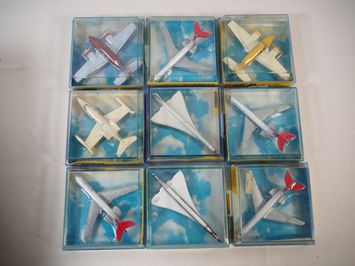 Lot 13 - A group of CORGI (LINTOYS) diecast aircraft...