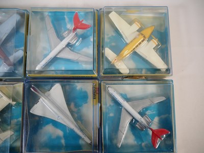 Lot 13 - A group of CORGI (LINTOYS) diecast aircraft...
