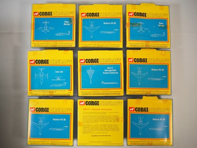 Lot 13 - A group of CORGI (LINTOYS) diecast aircraft...