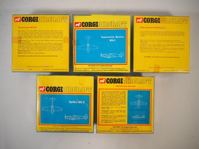 Lot 16 - A group of CORGI (LINTOYS) diecast aircraft...