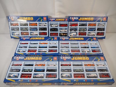 Lot 17 - A group of CORGI Juniors 'Jumbo' playsets all...