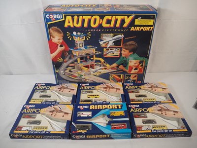 Lot 19 - A CORGI Autocity Electronic Airport playset...