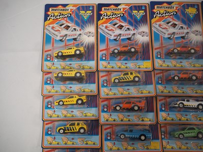 Lot 21 - A quantity of MATCHBOX 'Action Turbo 2' pull...