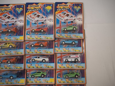 Lot 21 - A quantity of MATCHBOX 'Action Turbo 2' pull...