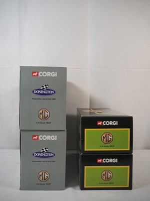 Lot 26 - A group of CORGI 1:18 scale 'Donington...