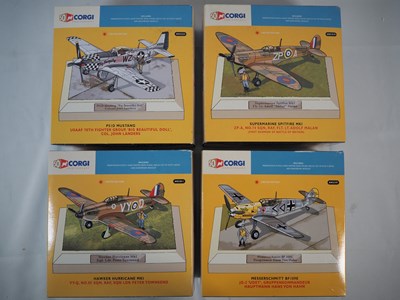 Lot 54 - A full set of four CORGI 50th Anniversary...