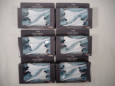 Lot 87 - A group of CORGI/GEMINI JETS CSCA05002 British...