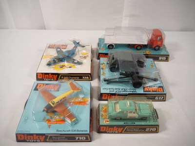 Lot 96 - A group of vintage DINKY diecast vehicles and...