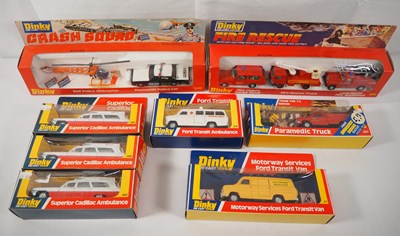 Lot 105 - A group of DINKY 1980's issue diecast vehicles...