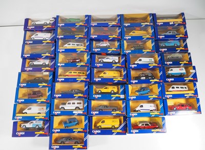 Lot 130 - A large quantity of CORGI diecast cars, all in...