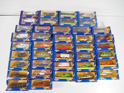 Lot 131 - A large quantity of CORGI diecast cars, all in...