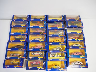 Lot 134 - A group of CORGI rally/racing cars - VG/E in...