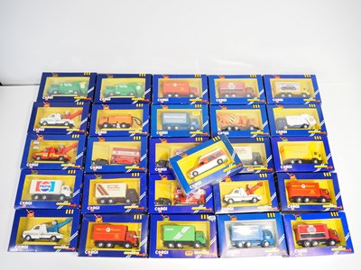 Lot 135 - A group of CORGI diecast delivery lorries all...