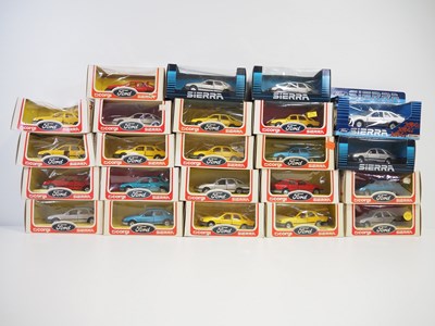 Lot 145 - A group of CORGI diecast Ford Sierra in...