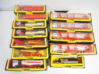 Lot 146 - A group of CORGI diecast articulated lorries...